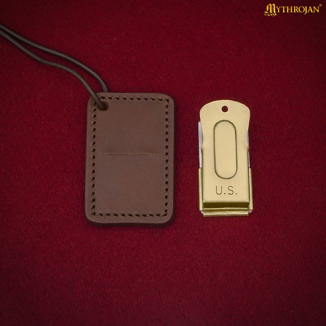 Mythrojan Military Grade Dog Training Clicker : Solid Brass and Steel construction for the perfect Pet Training Clicker Robust WII style Military Metal Clicker