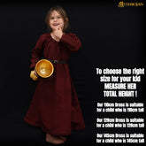 Brown, Child Height : 110cm, Child Height : 128cm, Child Height : 145cm