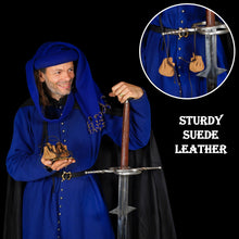 mythrojan-pair-of-medieval-drawstring-pouches-ideal-for-sca-larp-reenactment-ren-fair-suede-leather-brown-3-5-1-9