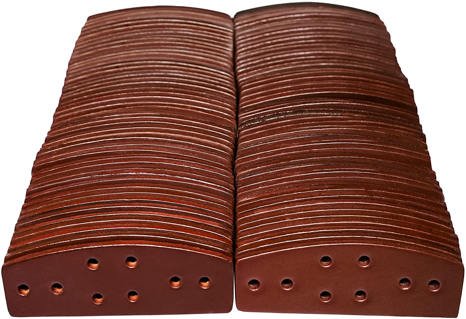 Mythrojan Sturdy Full Grain Leather LAMELLAR Plates | Viking and Medieval Handmade Plate Ideal for Slavs Costume Warrior Vikings SCA LARP Cosplay - Brown