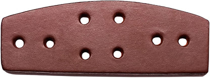 Mythrojan Sturdy Full Grain Leather LAMELLAR Plates | Viking and Medieval Handmade Plate Ideal for Slavs Costume Warrior Vikings SCA LARP Cosplay - Brown