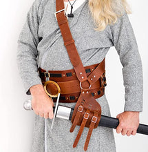 mythrojan-baldric-leather-sword-belt-medieval-dagger-holster-right-handed-brown