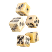 mythrojan-hand-made-authentic-roman-dice-d6-dice-set-for-dice-games-5-piece-small-gaming-dice-set