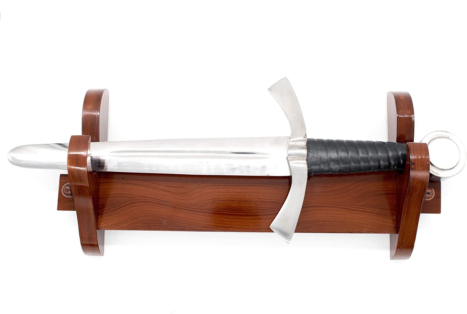 One Tier Samurai Katana Wakizashi Sword Display Stand Solid Wood w